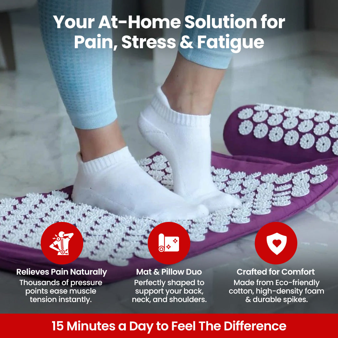 NHO™ Acupressure Mat & Pillow