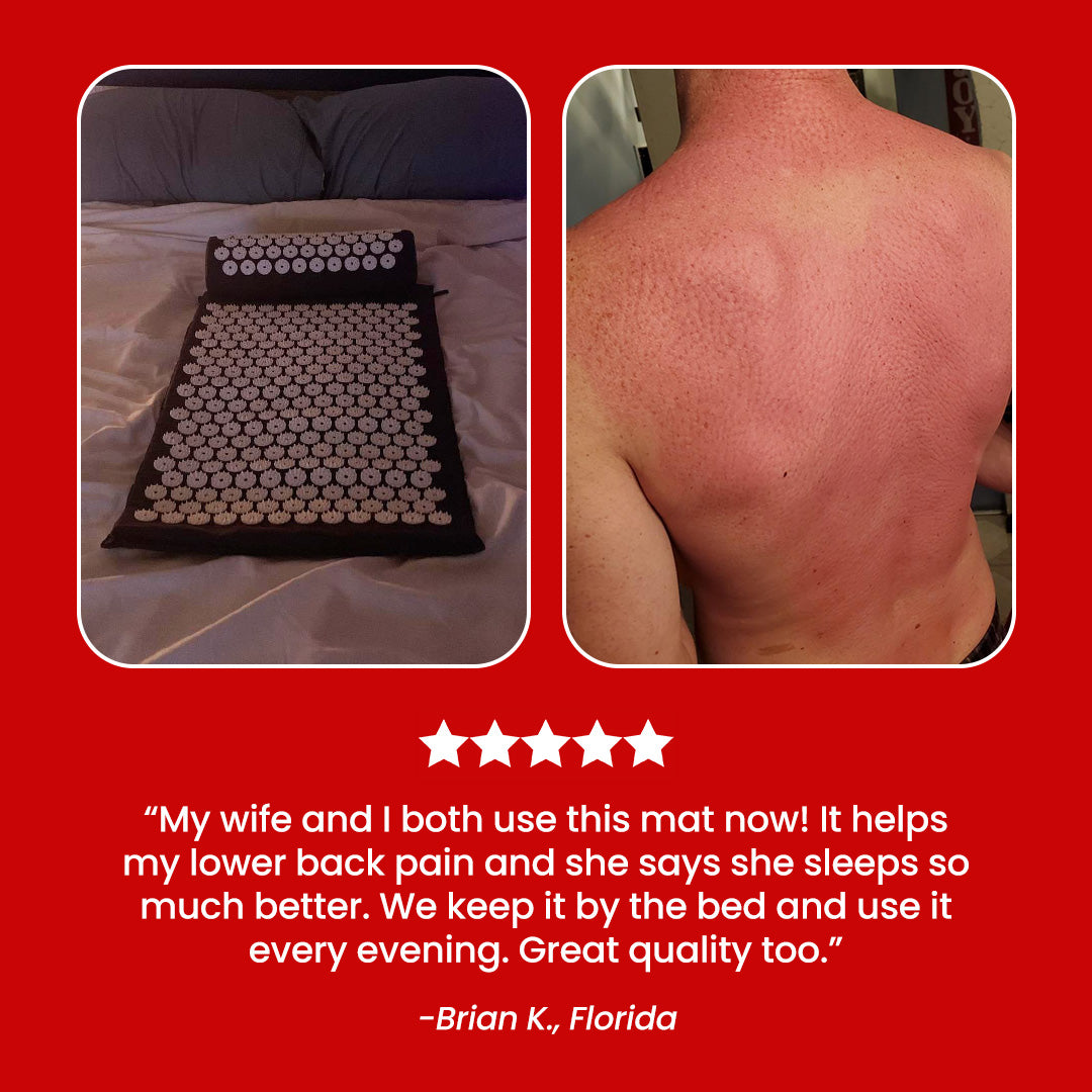 NHO™ Acupressure Mat & Pillow